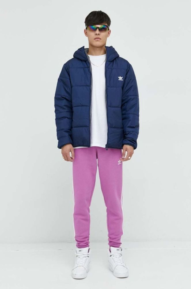 Куртка adidas Originals чоловіча колір синій зимова (2808727) фото 3