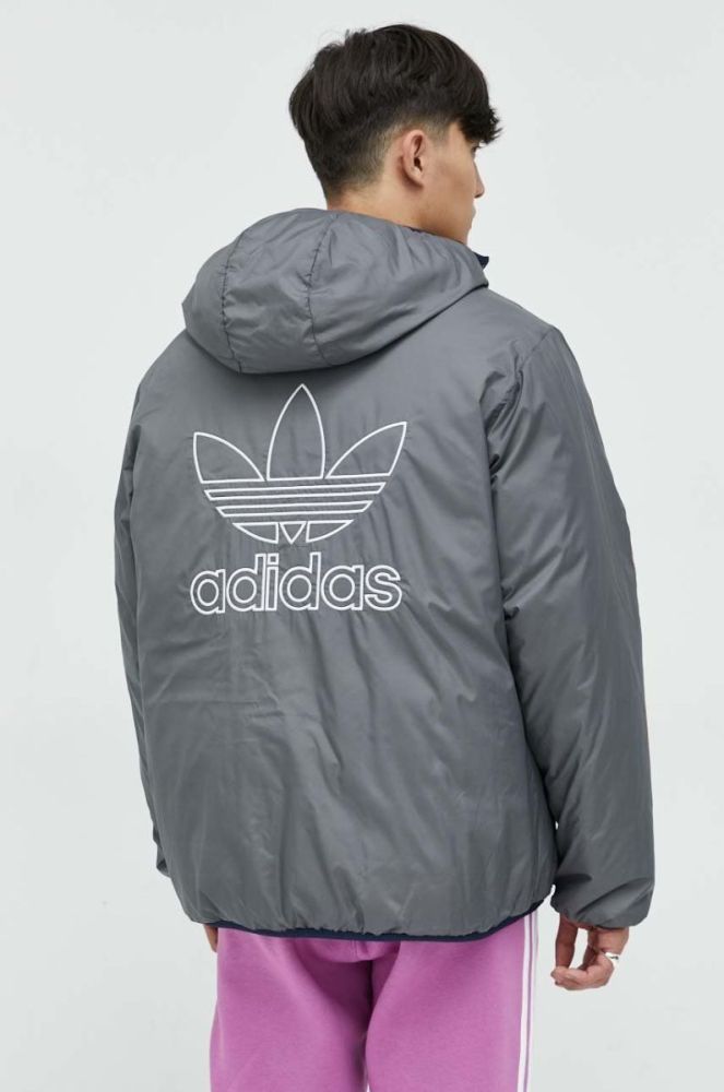 Куртка adidas Originals чоловіча колір синій зимова (2808727) фото 5