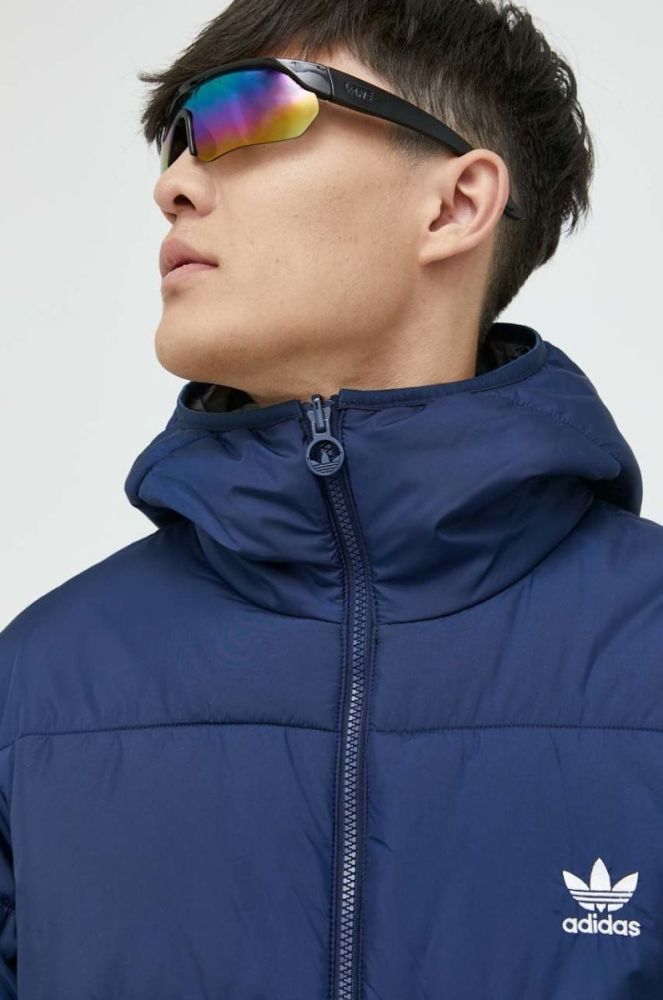 Куртка adidas Originals чоловіча колір синій зимова (2808727) фото 6