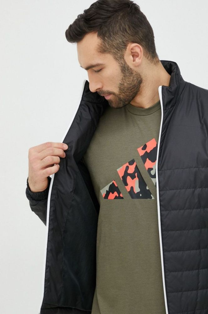 Куртка adidas Performance чоловіча колір чорний перехідна (2879026) фото 6