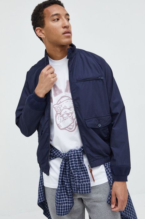 Куртка Superdry чоловіча колір синій перехідна oversize