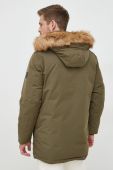 Пухова куртка Tommy Hilfiger чоловіча колір зелений зимова (2665659)