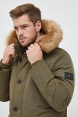 Пухова куртка Tommy Hilfiger чоловіча колір зелений зимова (2665659)