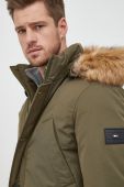 Пухова куртка Tommy Hilfiger чоловіча колір зелений зимова (2665659)