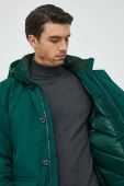 Пухова куртка Tommy Hilfiger чоловіча колір зелений зимова (2834012)