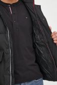 Куртка Tommy Hilfiger чоловіча колір чорний зимова oversize