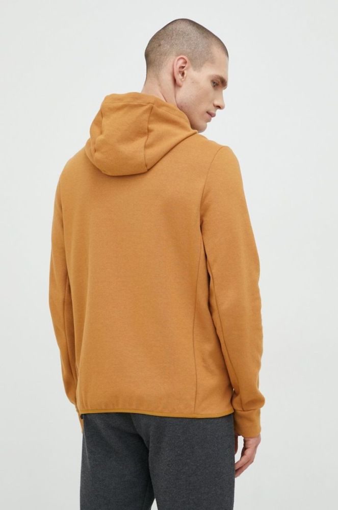 Кофта adidas Performance Varilite Hybrid чоловіча колір коричневий фото 3