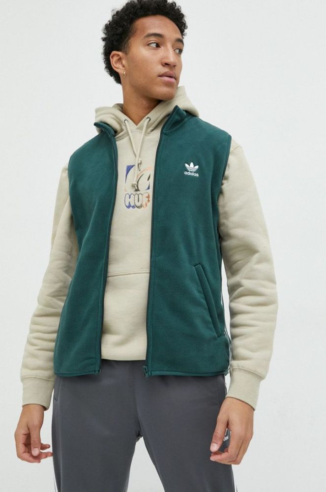 Безрукавка adidas Originals чоловіча колір зелений фото 4