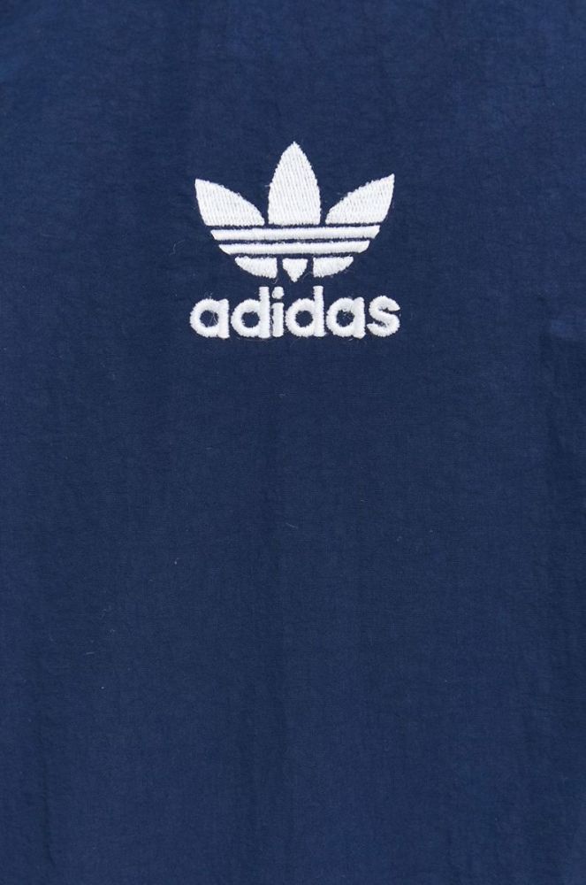 Двостороння куртка adidas Originals чоловіча перехідна колір блакитний фото 6