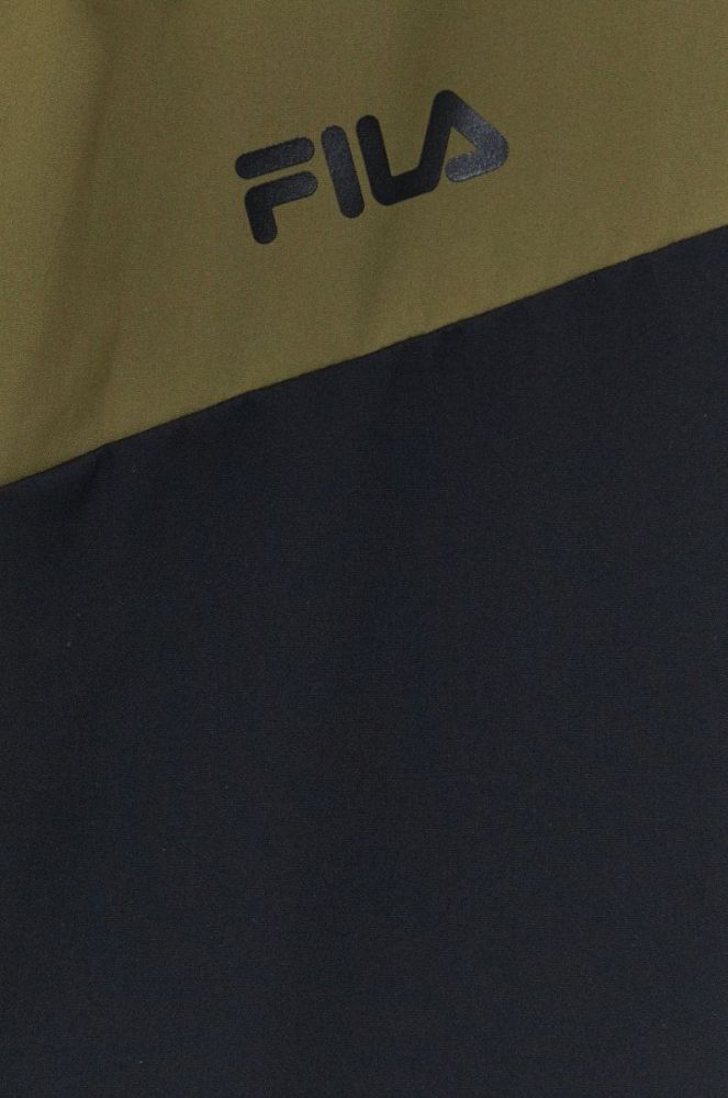Куртка Fila чоловіча колір чорний фото 6