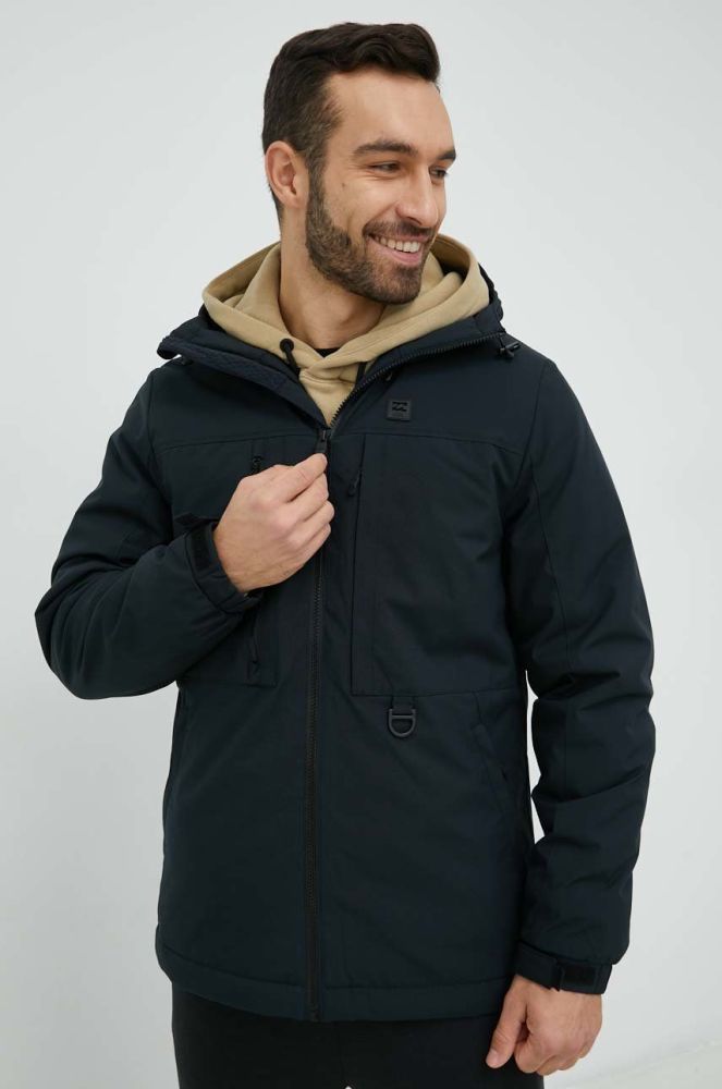 Куртка Billabong чоловіча колір чорний перехідна (2632079)