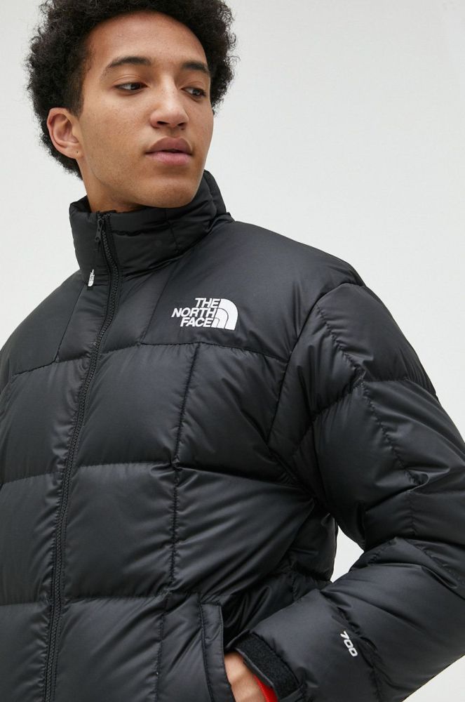 Пухова куртка The North Face MENS LHOTSE JACKET чоловіча колір чорний зимова