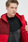Спортивна куртка The North Face ThermoBall 50/50 колір червоний зимова