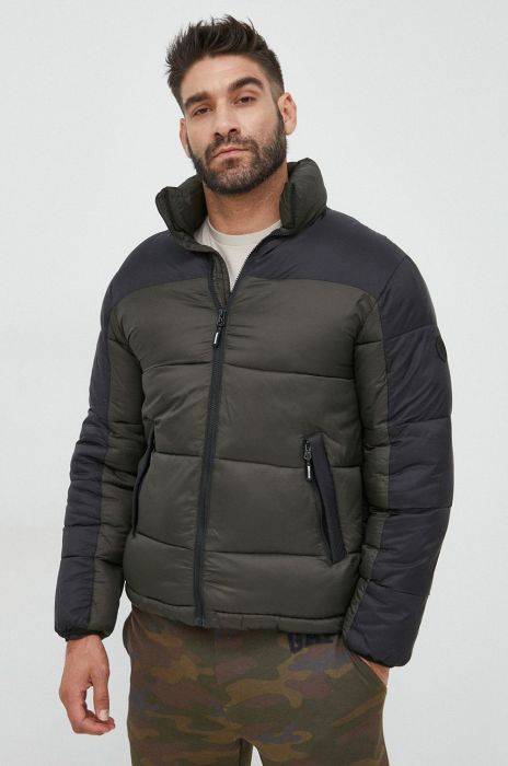 Куртка Lindbergh чоловіча колір зелений перехідна (2811839)