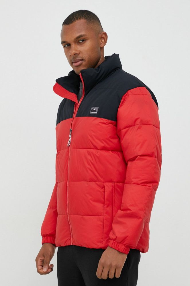 Куртка Quiksilver чоловіча колір червоний зимова