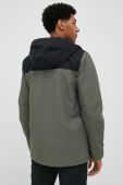 Куртка Quiksilver Morton колір зелений Куртка Quiksilver Morton колір зелений
