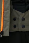 Куртка Quiksilver Morton колір зелений Куртка Quiksilver Morton колір зелений