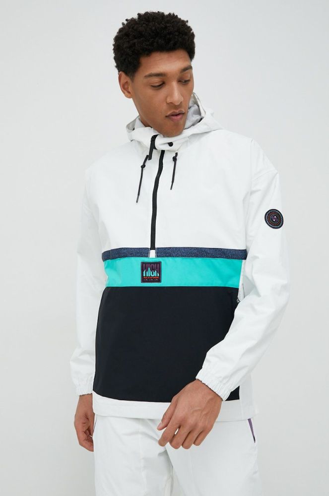 Куртка Quiksilver Steeze колір білий (2799951)