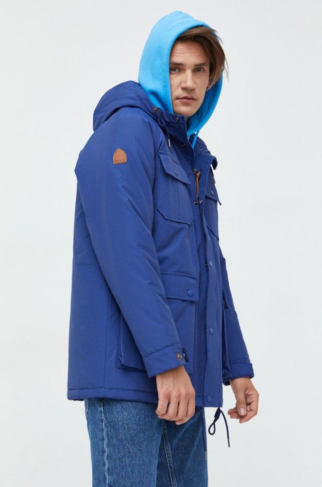 Куртка Superdry чоловіча колір синій зимова (2720608) фото 2