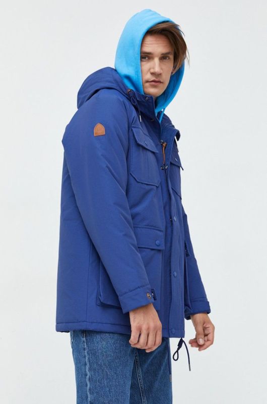 Куртка Superdry чоловіча колір синій зимова (2720608) фото 2