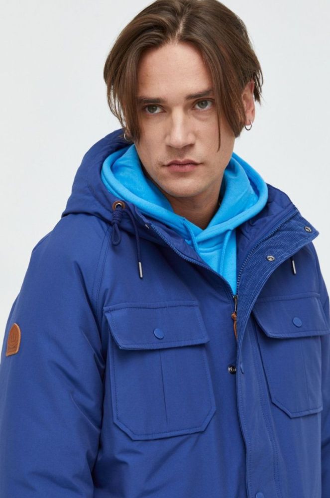 Куртка Superdry чоловіча колір синій зимова (2720608) фото 4