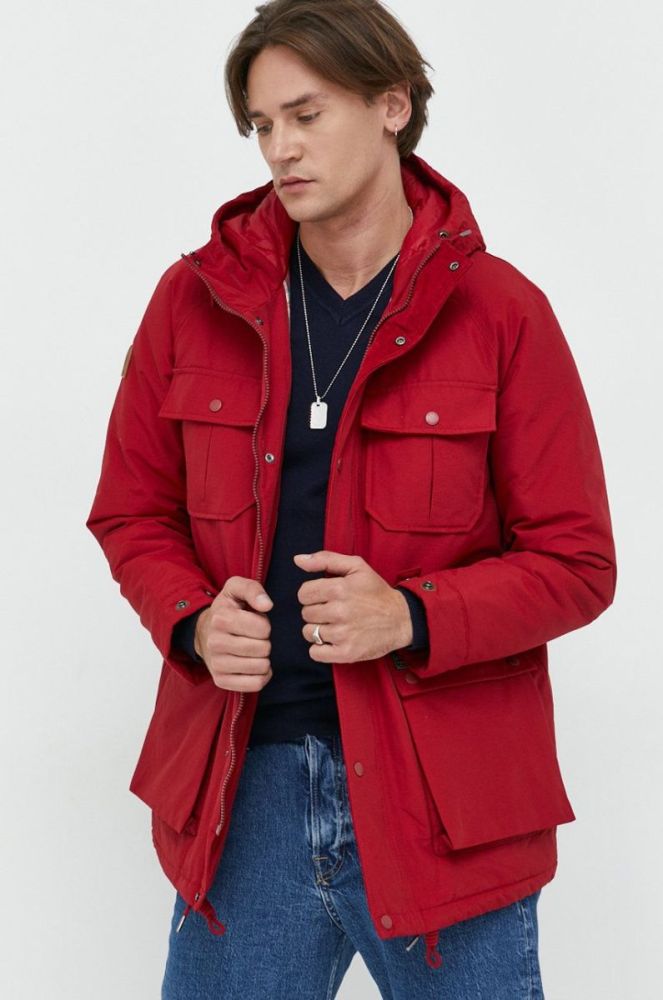 Куртка Superdry чоловіча колір червоний зимова (2789196) фото 4