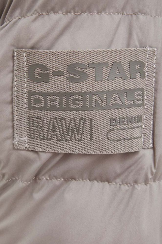 Куртка G-Star Raw чоловіча колір сірий зимова фото 6