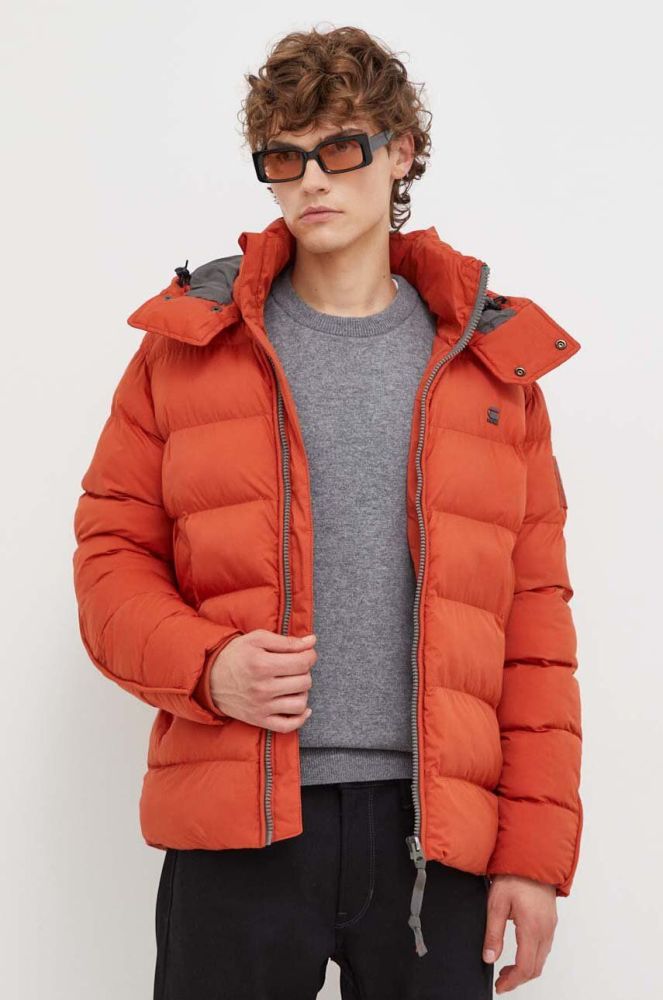 Куртка G-Star Raw чоловіча колір помаранчевий зимова