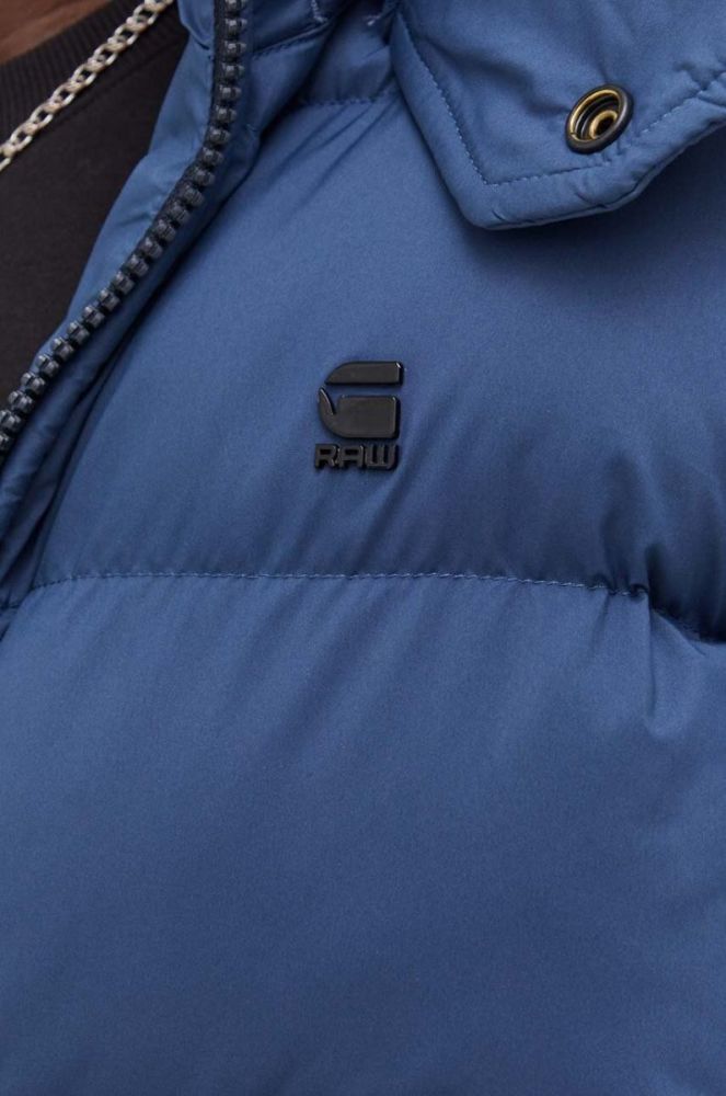 Куртка G-Star Raw чоловіча зимова колір блакитний (3517353) фото 5