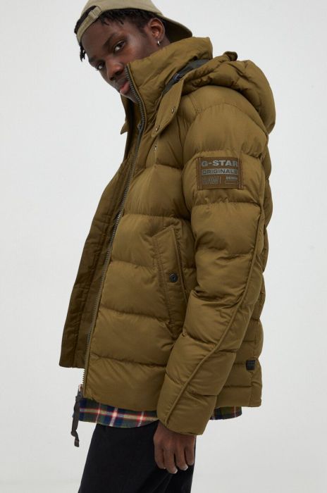 Куртка G-Star Raw чоловіча колір зелений зимова (3517358) Куртка G-Star Raw чоловіча колір зелений зимова (3517358)