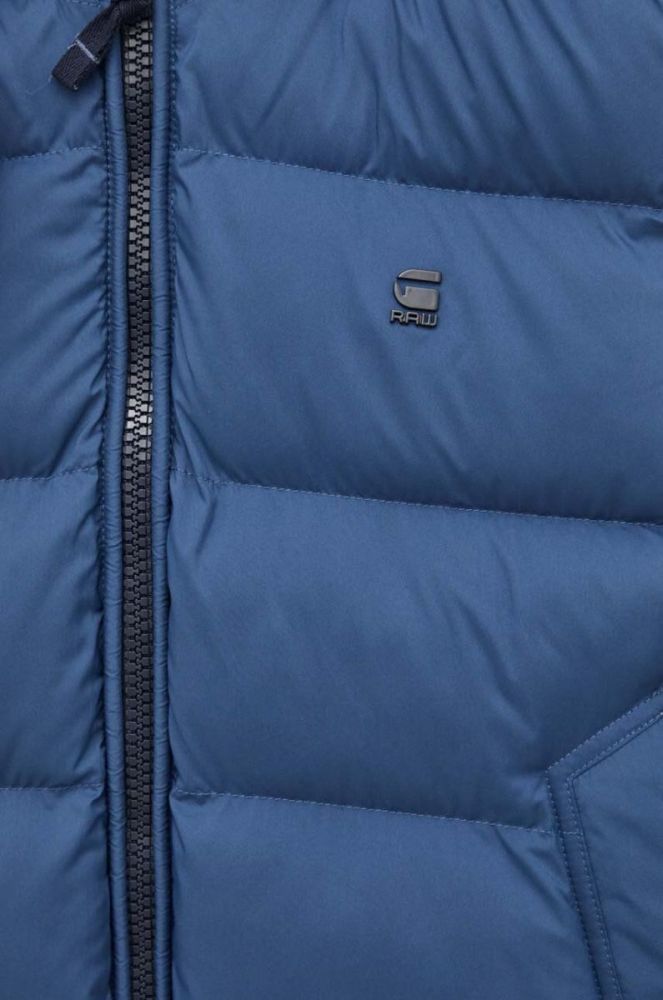 Безрукавка G-Star Raw чоловічий перехідний колір блакитний фото 5