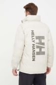 Двостороння куртка Helly Hansen чоловіча колір зелений зимова (3456486)
