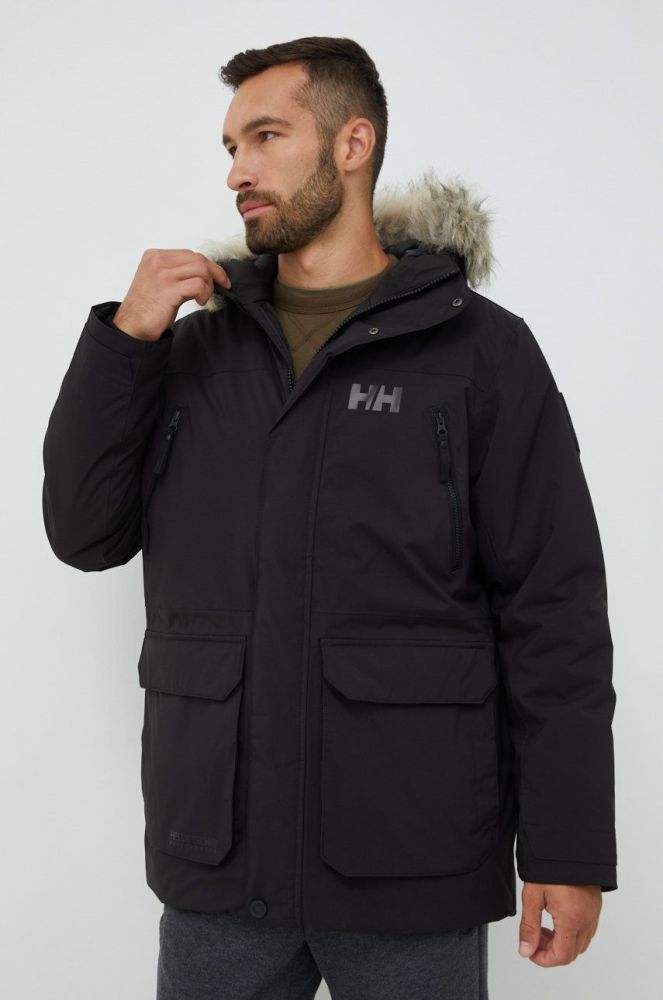 Куртка Helly Hansen чоловіча колір чорний перехідна 53630-990