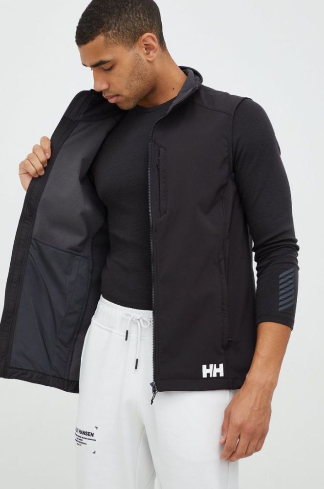 Спортивна безрукавка Helly Hansen Paramount колір чорний перехідна фото 6