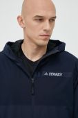 Дощовик adidas TERREX Multi чоловіча колір синій Дощовик adidas TERREX Multi чоловіча колір синій