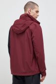 Дощовик adidas TERREX Multi чоловіча колір бордовий Дощовик adidas TERREX Multi чоловіча колір бордовий