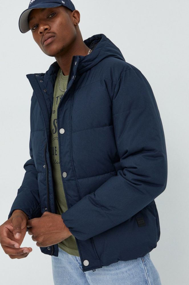 Куртка Solid чоловіча колір синій зимова (2621634)