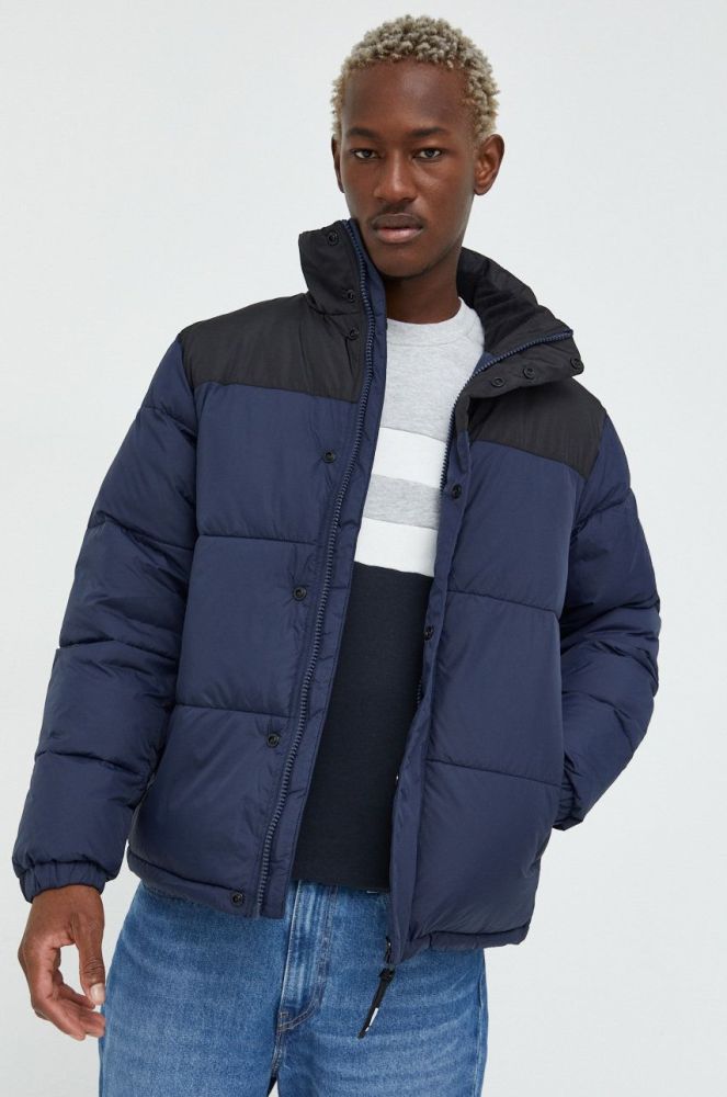 Куртка Solid чоловіча колір синій зимова (2700877)
