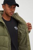 Куртка Napapijri чоловіча колір зелений зимова NP0A4GJEGAE1-300