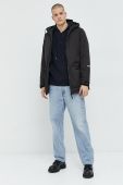 Куртка Jack & Jones Jcomotion чоловіча колір чорний перехідна Куртка Jack & Jones Jcomotion чоловіча колір чорний перехідна