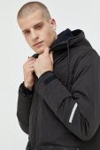 Куртка Jack & Jones Jcomotion чоловіча колір чорний перехідна Куртка Jack & Jones Jcomotion чоловіча колір чорний перехідна