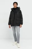 Парка Jack & Jones Jcoexped чоловіча колір чорний перехідна Парка Jack & Jones Jcoexped чоловіча колір чорний перехідна