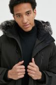 Парка Jack & Jones Jcoexped чоловіча колір чорний перехідна Парка Jack & Jones Jcoexped чоловіча колір чорний перехідна