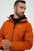Куртка outdoor Salewa Puez GTX Paclite колір помаранчевий gore-tex Куртка outdoor Salewa Puez GTX Paclite колір помаранчевий gore-tex