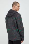 Куртка outdoor Quiksilver Lizard Heads колір чорний Куртка outdoor Quiksilver Lizard Heads колір чорний