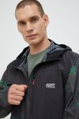 Куртка outdoor Quiksilver Lizard Heads колір чорний Куртка outdoor Quiksilver Lizard Heads колір чорний