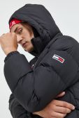 Пухова куртка Tommy Jeans чоловіча колір чорний зимова (2720697)