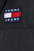 Пухова безрукавка Tommy Jeans чоловічий колір чорний зимовий (2613249)