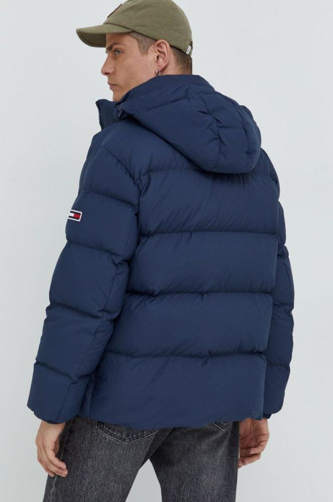 Пухова куртка Tommy Jeans чоловіча колір синій зимова (2613291) фото 3