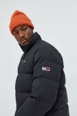 Пухова куртка Tommy Jeans чоловіча колір чорний зимова (2613306)